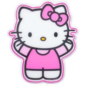Silver Buffalo Sanrio Hello Kitty LED Neon Light Die Cut Acrylic Wall 16"x19"